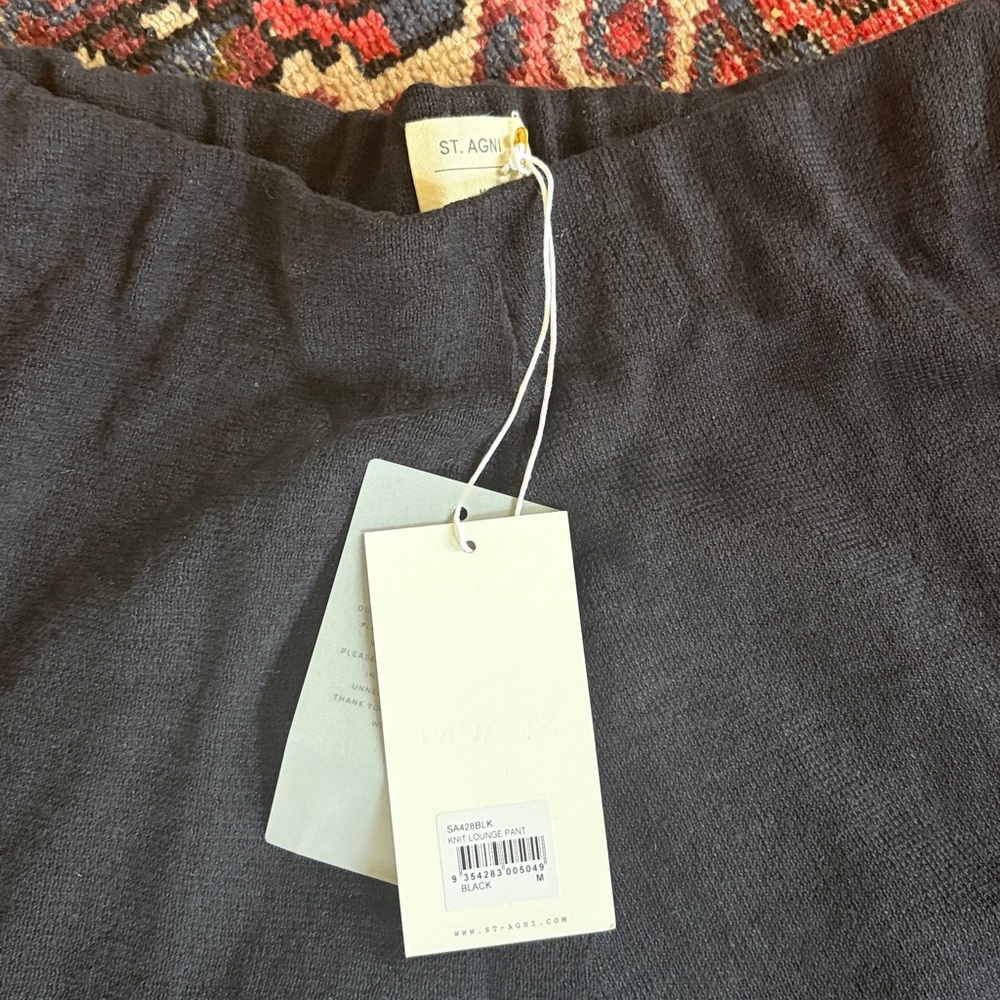 St agni lounge pants black NWT Medium M - Picture 7 of 9